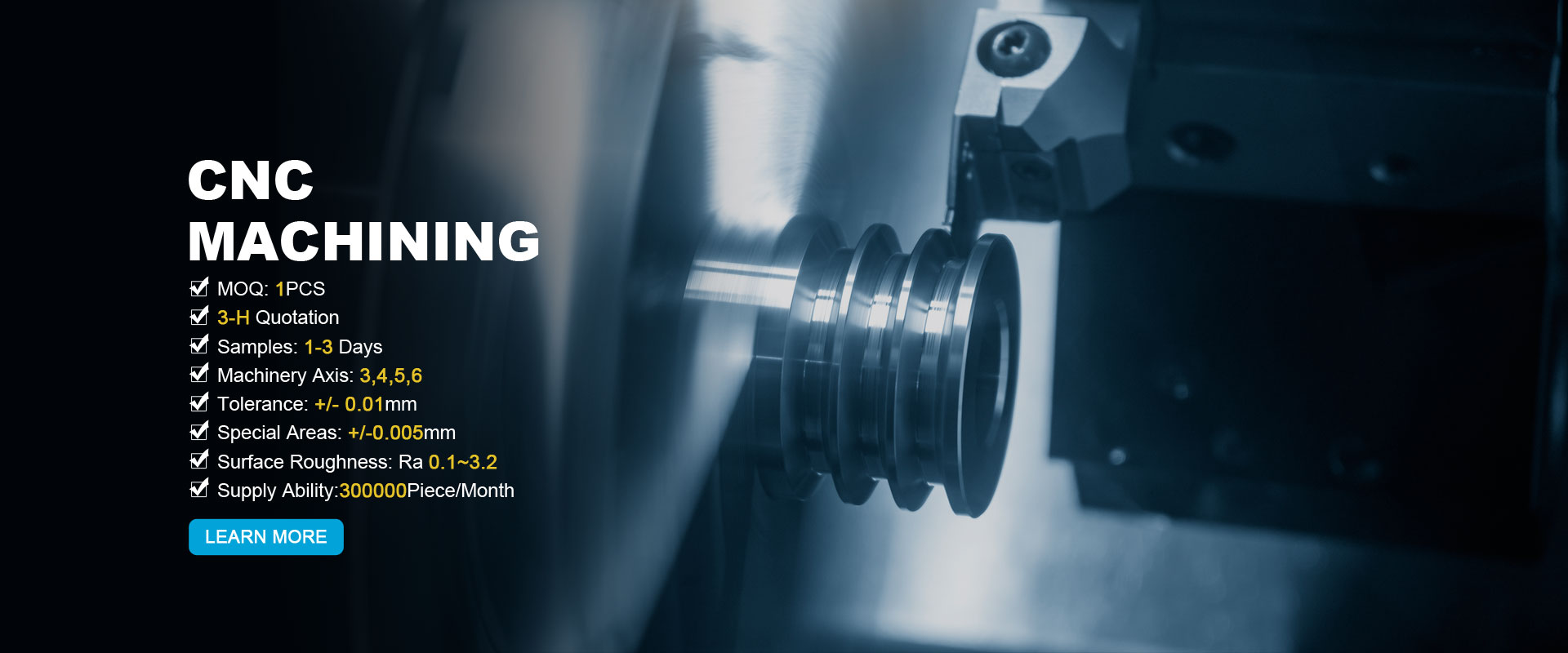 Nhà cung cấp bộ phận gia công CNC